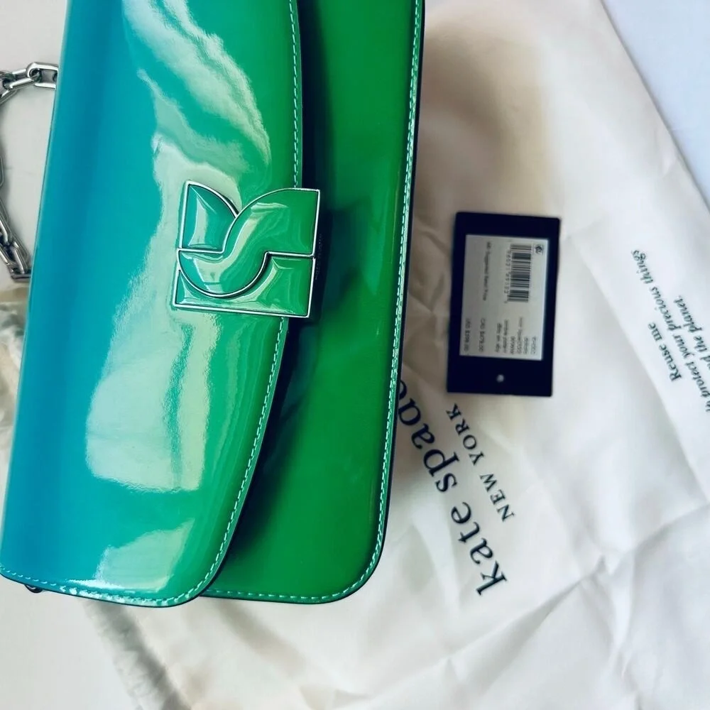 Kate Spade Dakota Ombre Patent Leather Crossbody